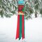 In the Breeze Merry Christmas 40 Inch Windsock - Hanging Santa Decoration - Outdoor Holiday décor